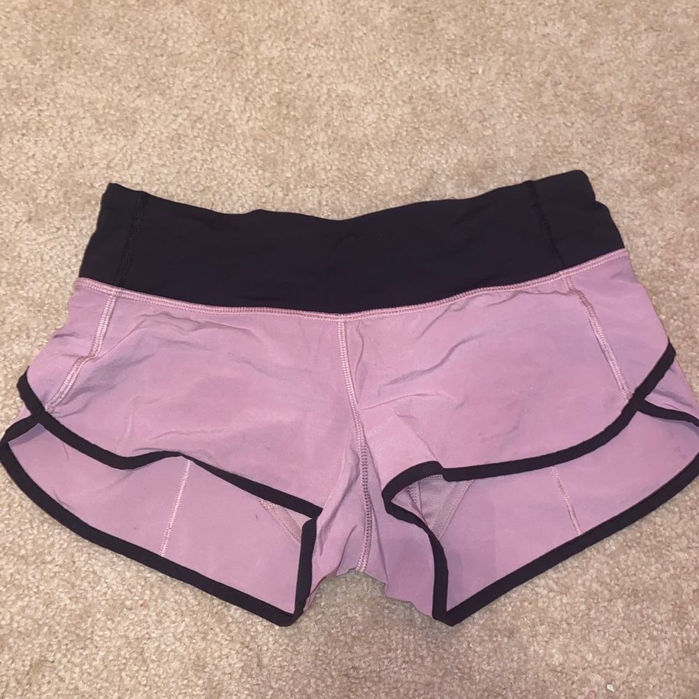 Lululemon speed shorts